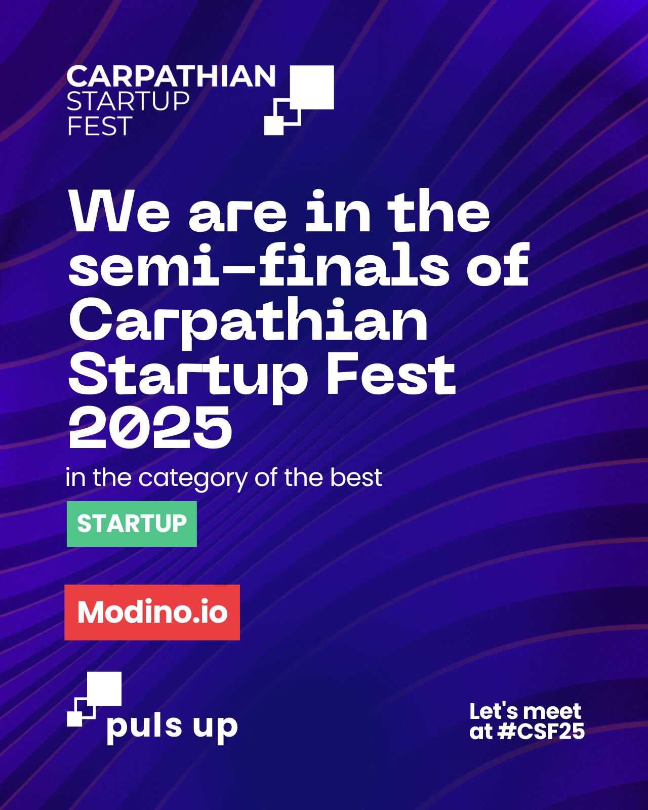 Carpathian 2025 Modino.io semi-finalist